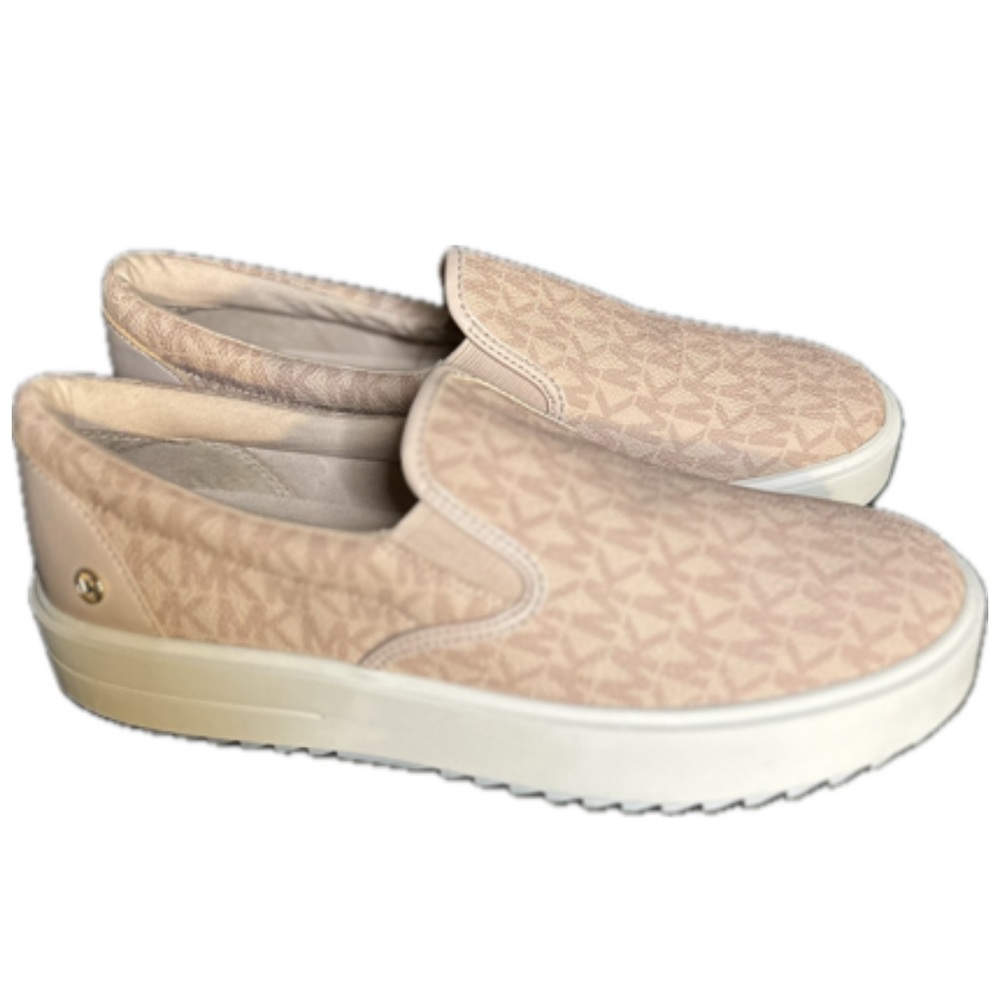 NWOB Women’s MICHAEL Michael Kors Emmett Logo Slip on Sneaker Size 8
